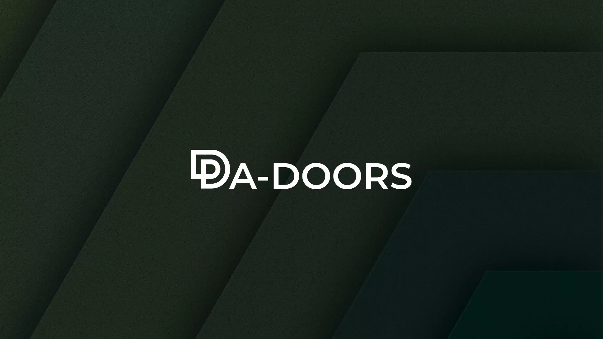 Создание логотипа компании «DA-DOORS» в Гаджиево